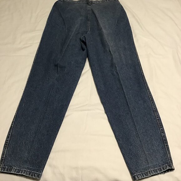 VINTAGE 19th Avenue High Waisted Pleated Front Jeans Size 12 - Picture 2 of 11